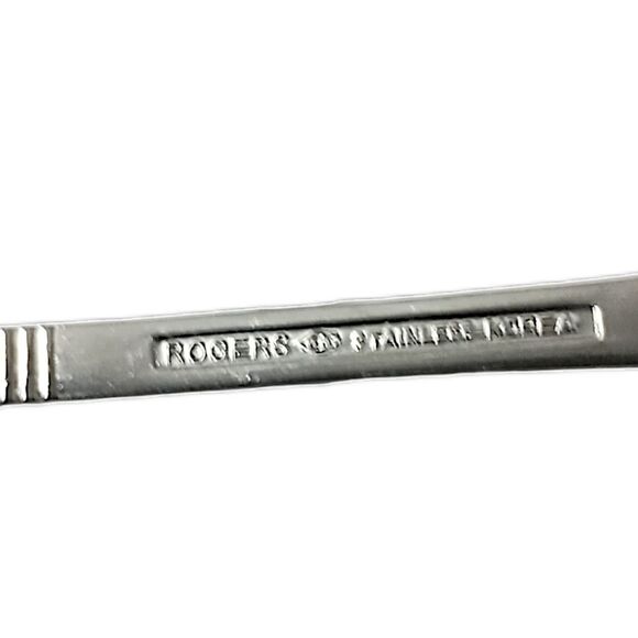 44 Stanley Roberts Flatware SRB 140 Rogers MCM Stainless Steel Mixed Pieces Vtg. - Picture 8 of 9